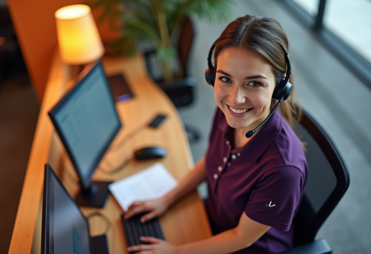 Virtual receptionist